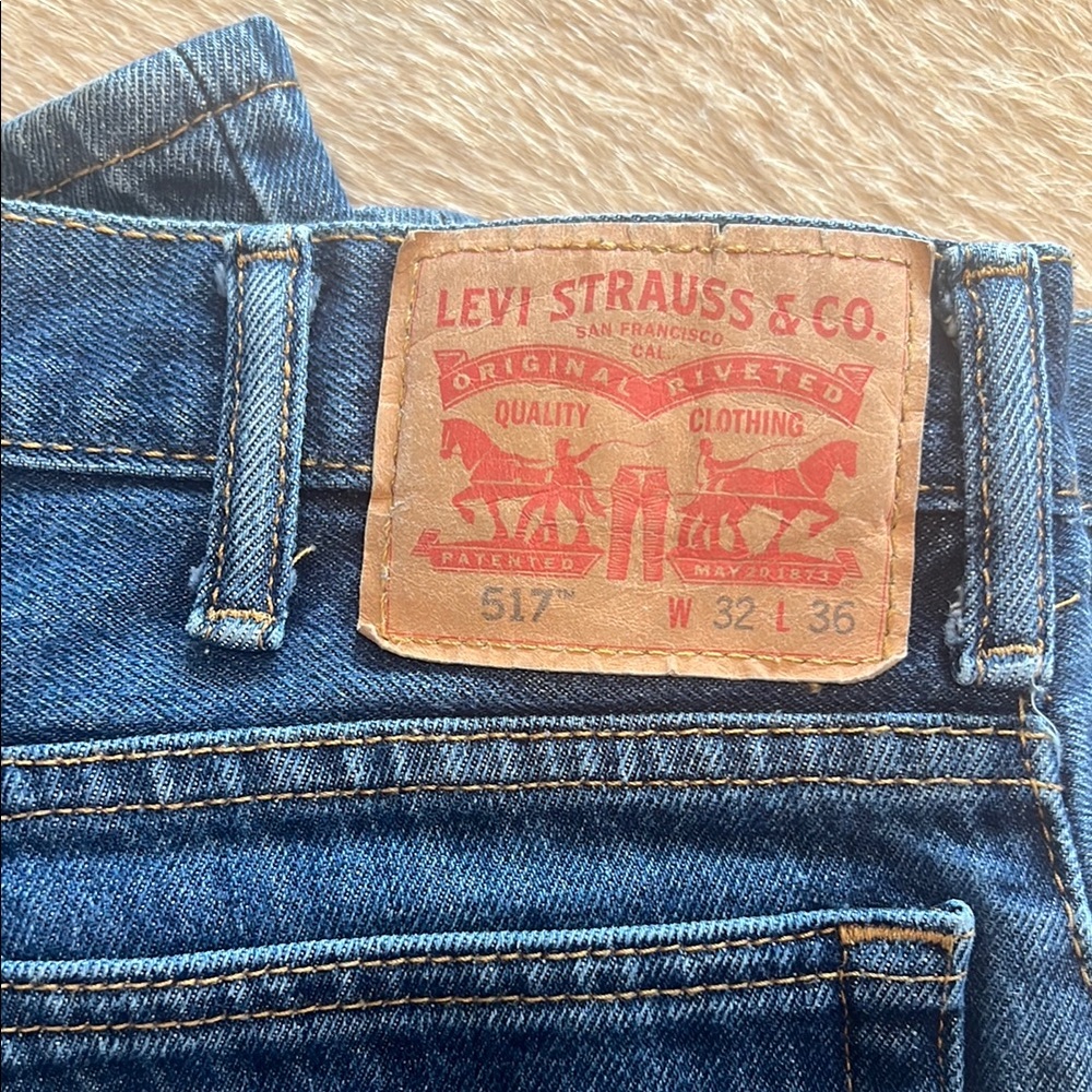 Levi's Blue Straight Jeans Classic Style